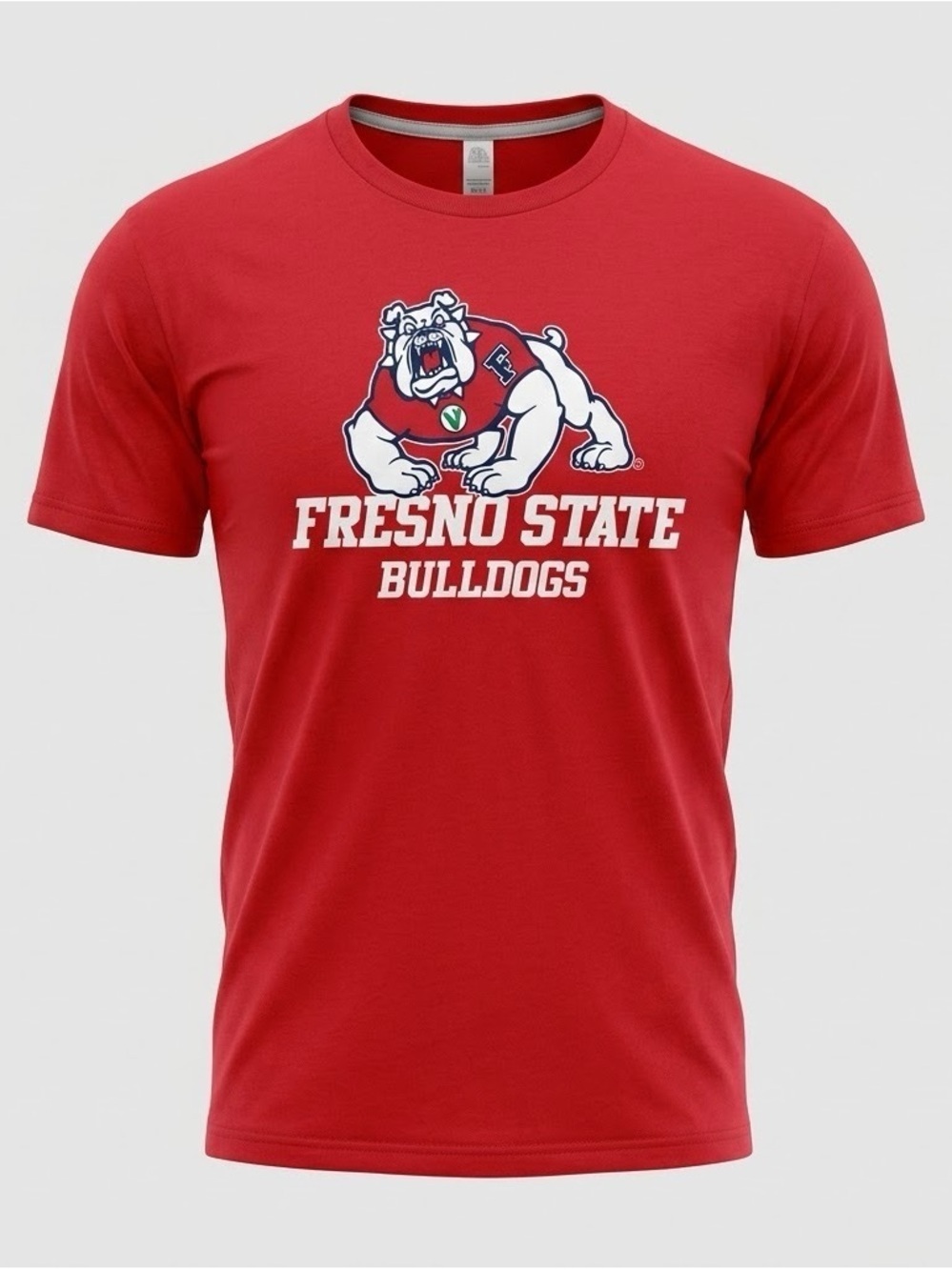 Rivalry Threads Red Fresno State Bulldogs Tee